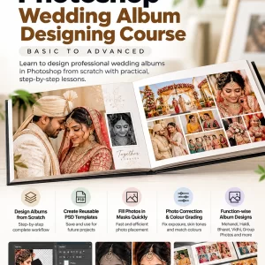 Photoshop Wedding Album Course